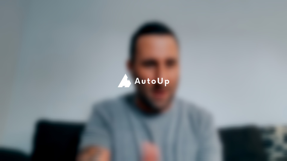 AutoUp testimonial video thumbnail